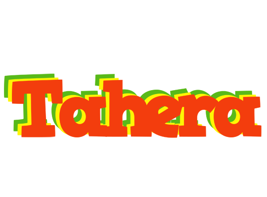 Tahera bbq logo