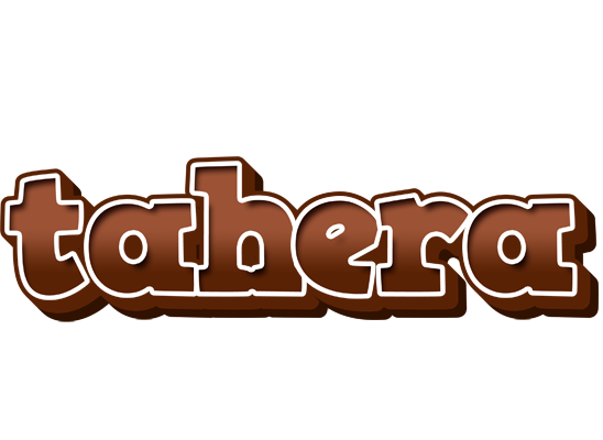 Tahera brownie logo