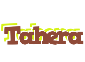 Tahera caffeebar logo