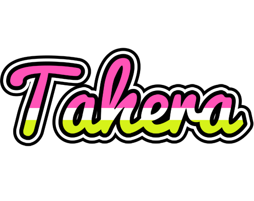Tahera candies logo