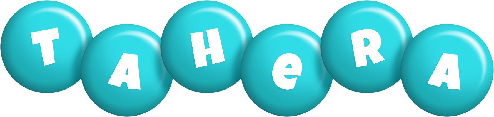 Tahera candy-azur logo