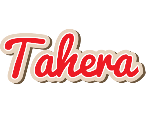 Tahera chocolate logo