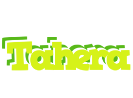 Tahera citrus logo