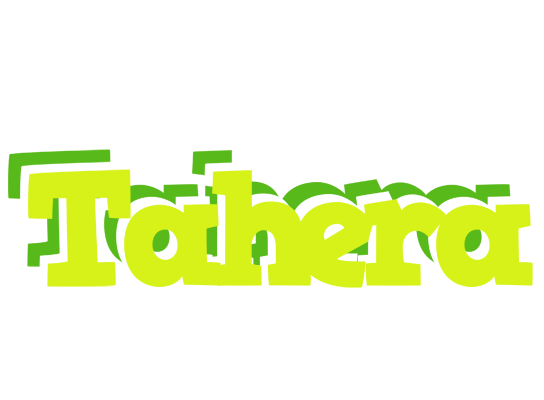 Tahera citrus logo