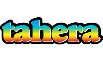 Tahera color logo