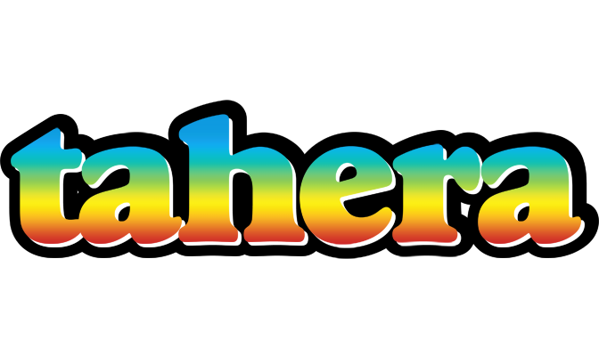 Tahera color logo