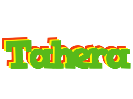 Tahera crocodile logo