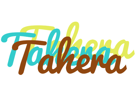 Tahera cupcake logo