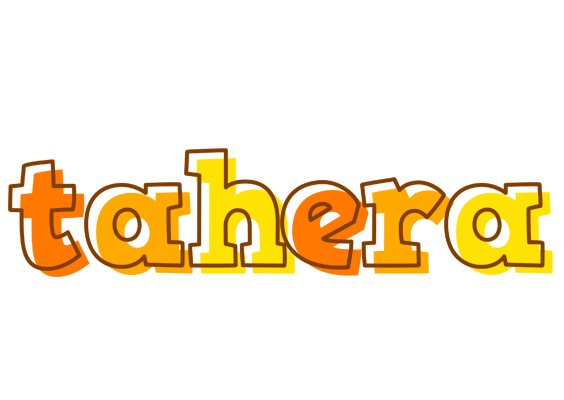Tahera desert logo