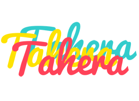 Tahera disco logo