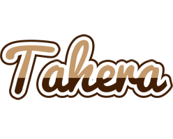 Tahera exclusive logo