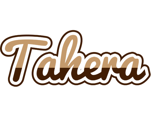 Tahera exclusive logo