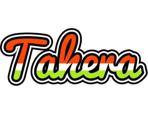 Tahera exotic logo