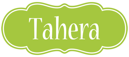 Tahera family logo