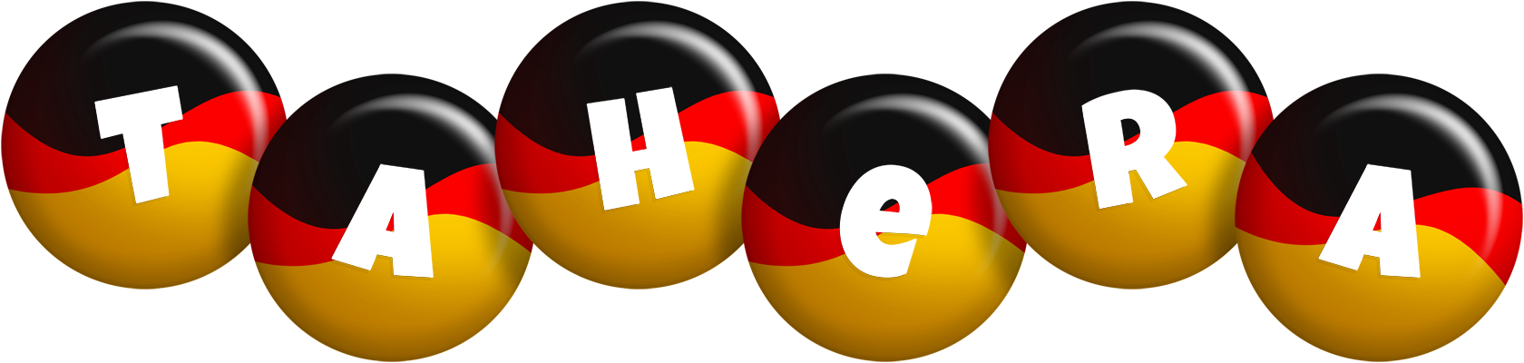 Tahera german logo