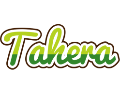 Tahera golfing logo