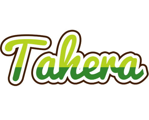 Tahera golfing logo