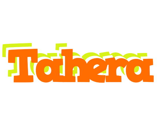 Tahera healthy logo