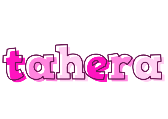 Tahera hello logo
