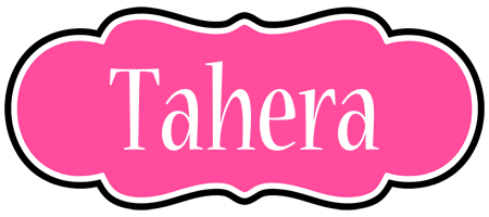 Tahera invitation logo