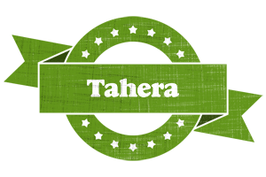 Tahera natural logo