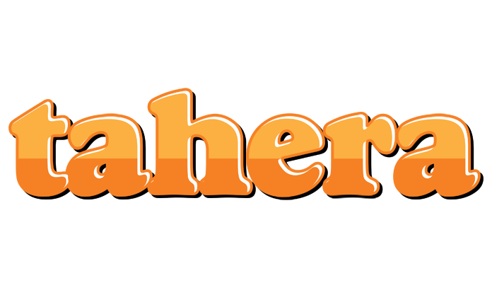 Tahera orange logo