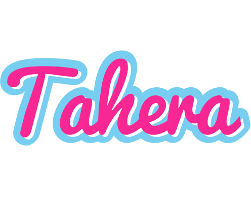 Tahera popstar logo