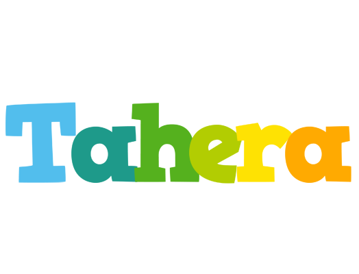 Tahera rainbows logo