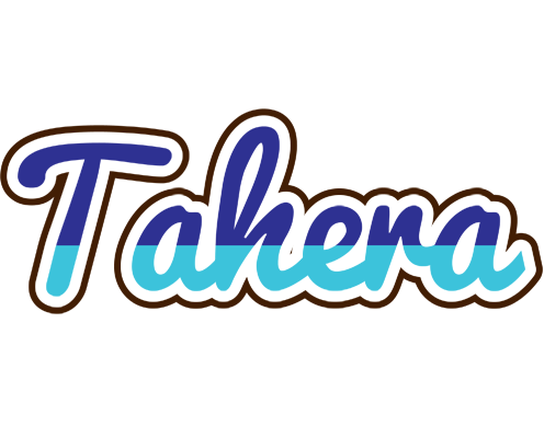 Tahera raining logo