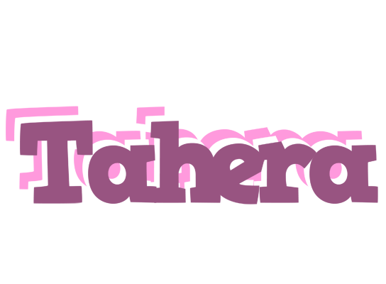 Tahera relaxing logo