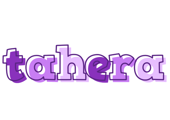 Tahera sensual logo