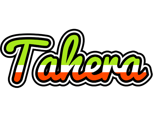 Tahera superfun logo