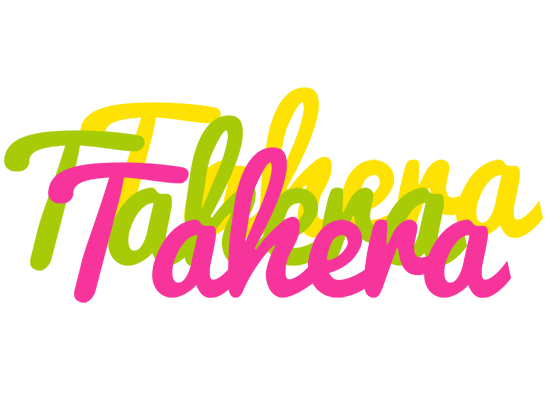 Tahera sweets logo