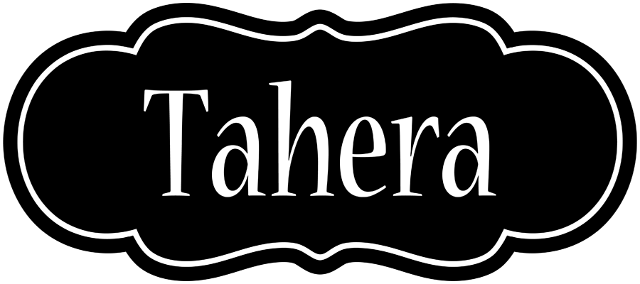 Tahera welcome logo