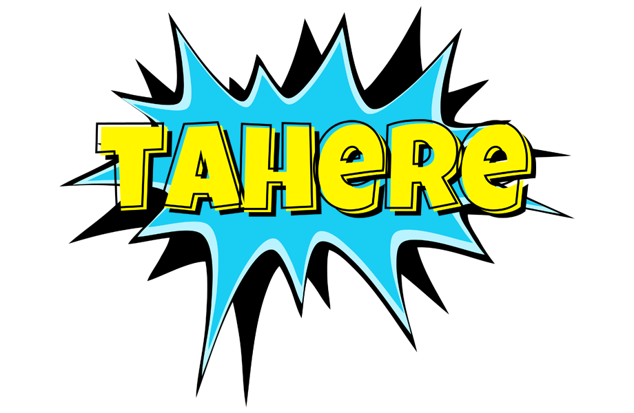 Tahere amazing logo