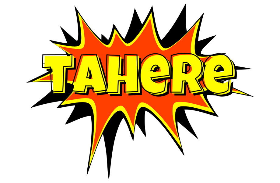 Tahere bazinga logo