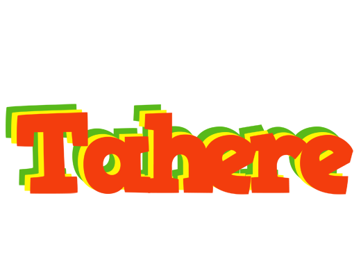 Tahere bbq logo