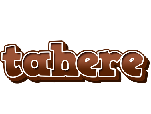 Tahere brownie logo