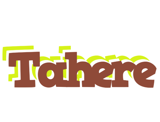 Tahere caffeebar logo