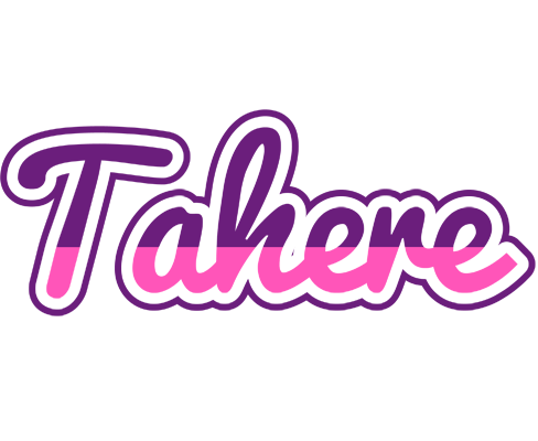 Tahere cheerful logo