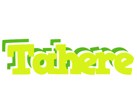 Tahere citrus logo