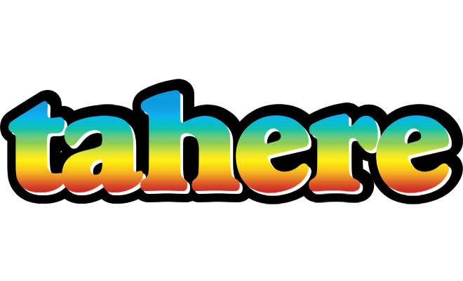 Tahere color logo