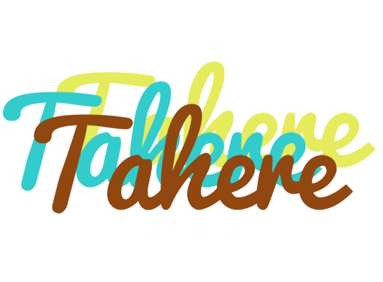 Tahere cupcake logo