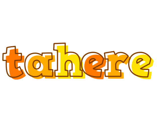 Tahere desert logo