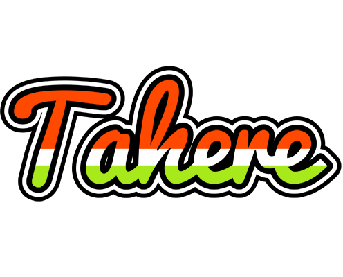 Tahere exotic logo