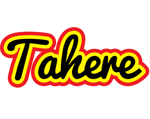 Tahere flaming logo