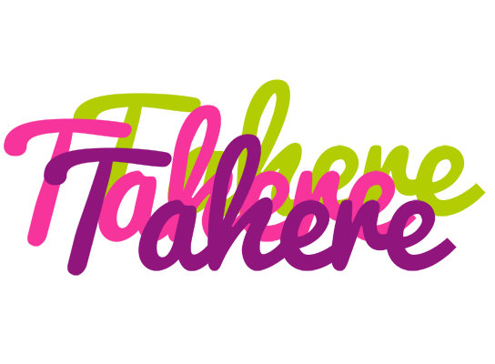 Tahere flowers logo
