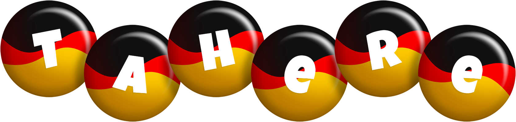 Tahere german logo