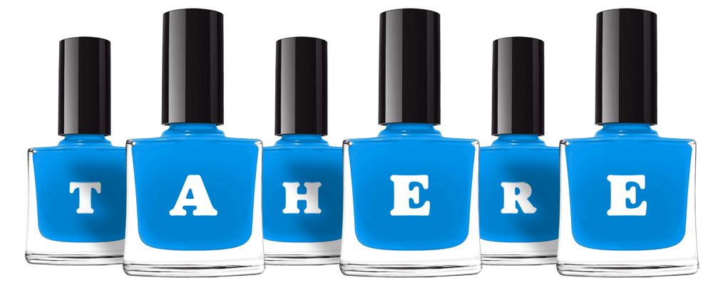 Tahere glossy logo