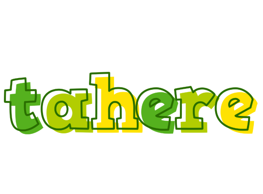 Tahere juice logo